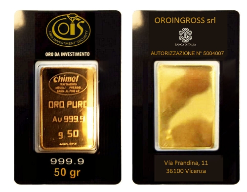 LINGOTTO ORO 50g